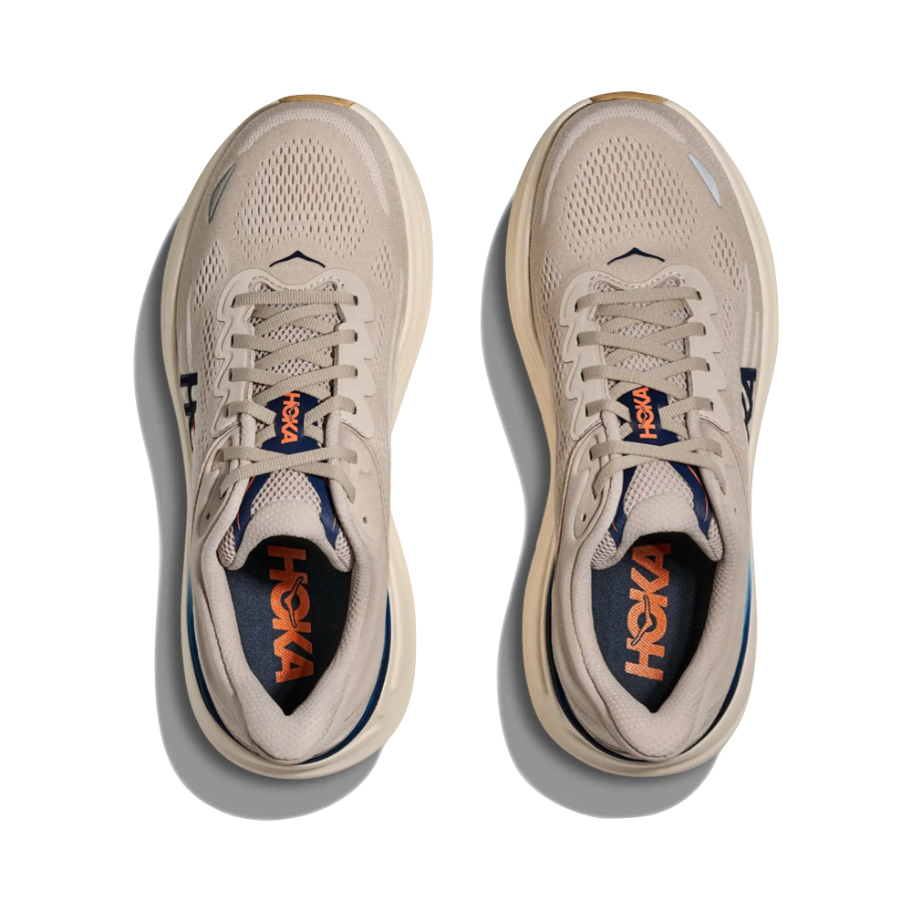 Top-down view of Hoka Bondi 9 Sneaker for men.