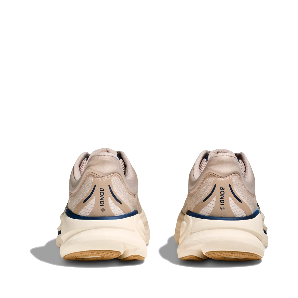 Back view of Hoka Bondi 9 Sneaker for men.