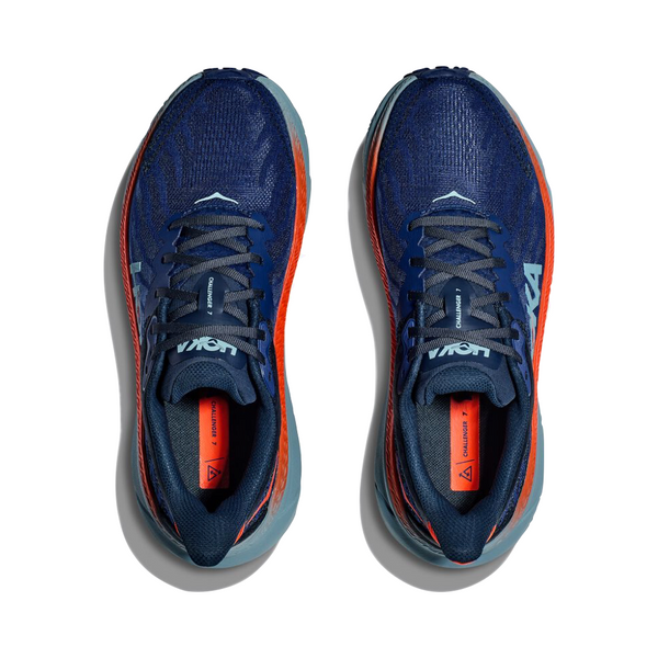 Hoka Men's Challenger 7 All Terrain Sneaker (Bellweather Blue/Stone Blue)