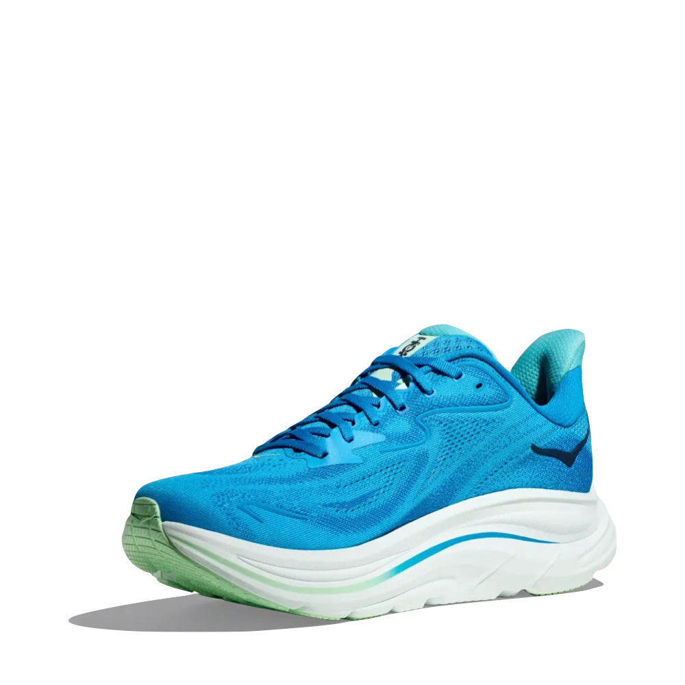 Mudguard and Toe view of Hoka Clifton 10 Sneaker for men.