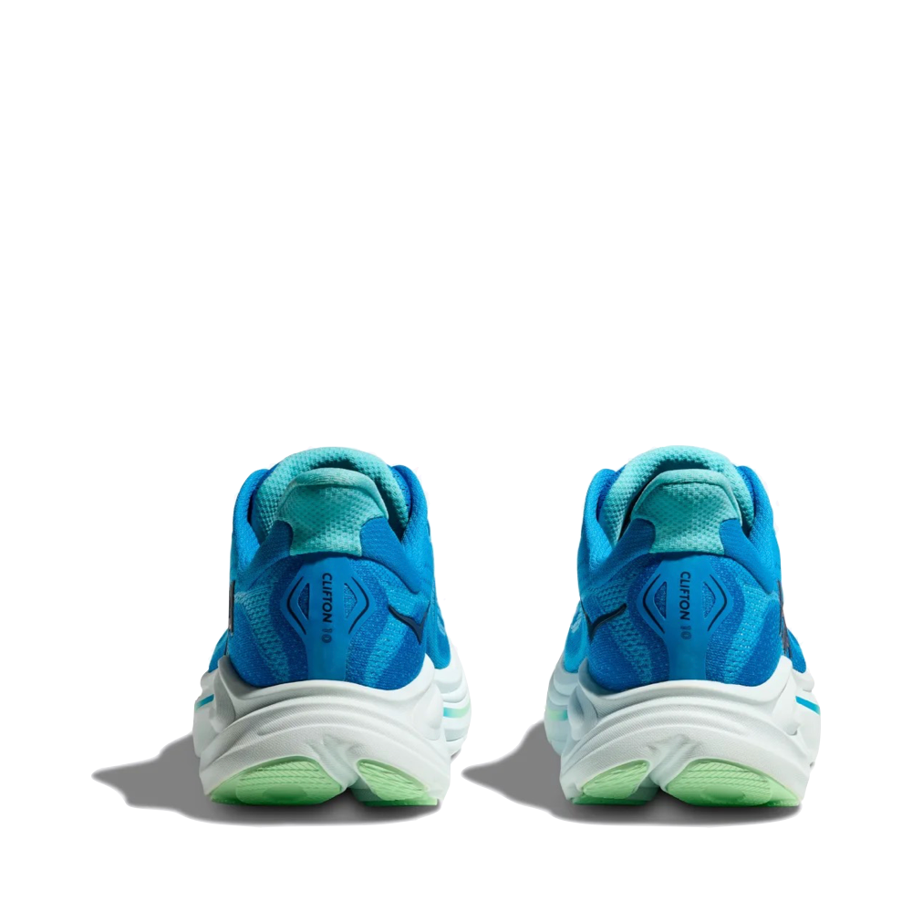 Back view of Hoka Clifton 10 Sneaker for men.