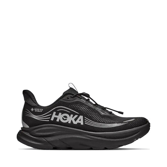Side (right) view of Hoka Clifton 11 GTX Sneaker for men.