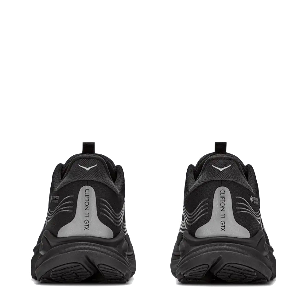 Back view of Hoka Clifton 11 GTX Sneaker for men.