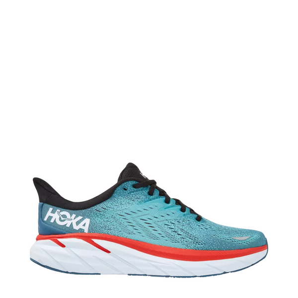 Hoka Men's Clifton 8 Runner (Real Teal/Aquarelle)