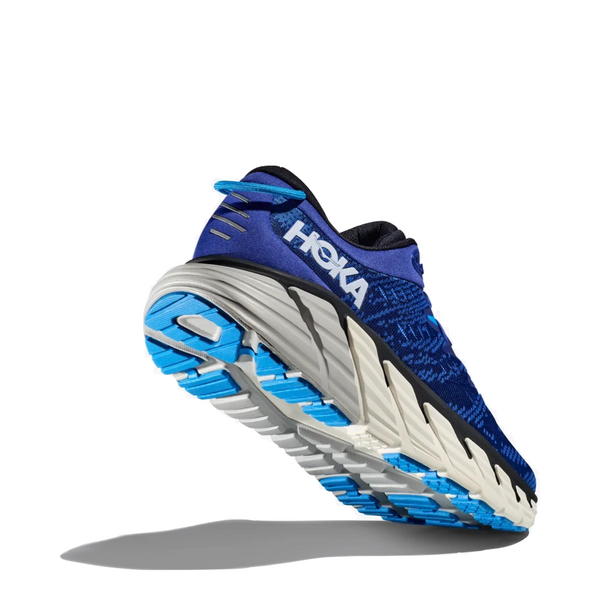 Hoka Men's Gaviota 4 Sneaker in Bluing/Blue Graphite