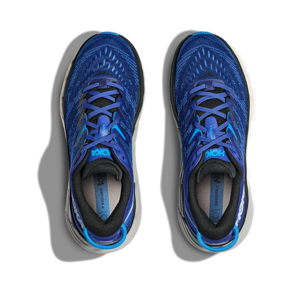 Hoka Men's Gaviota 4 Sneaker in Bluing/Blue Graphite