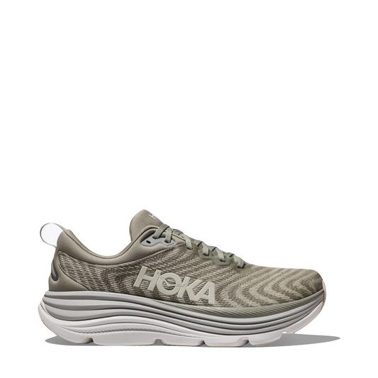 Side (right) view of Hoka Gaviota 5 for men.