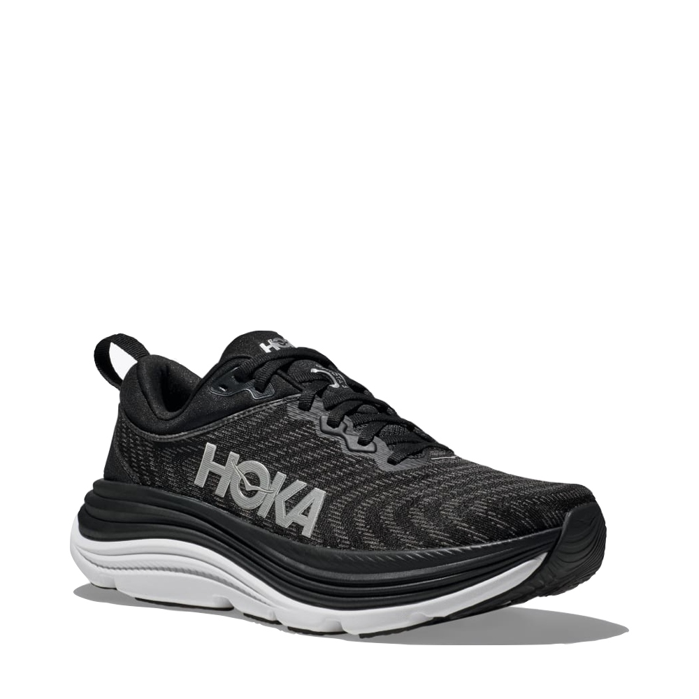 Mudguard and Toe view of Hoka Gaviota 5 for men.