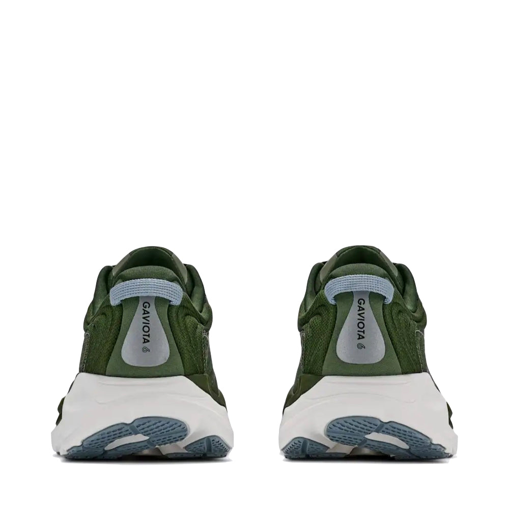 Back view of Hoka Gaviota 6 Glimmer Snekaer for men.
