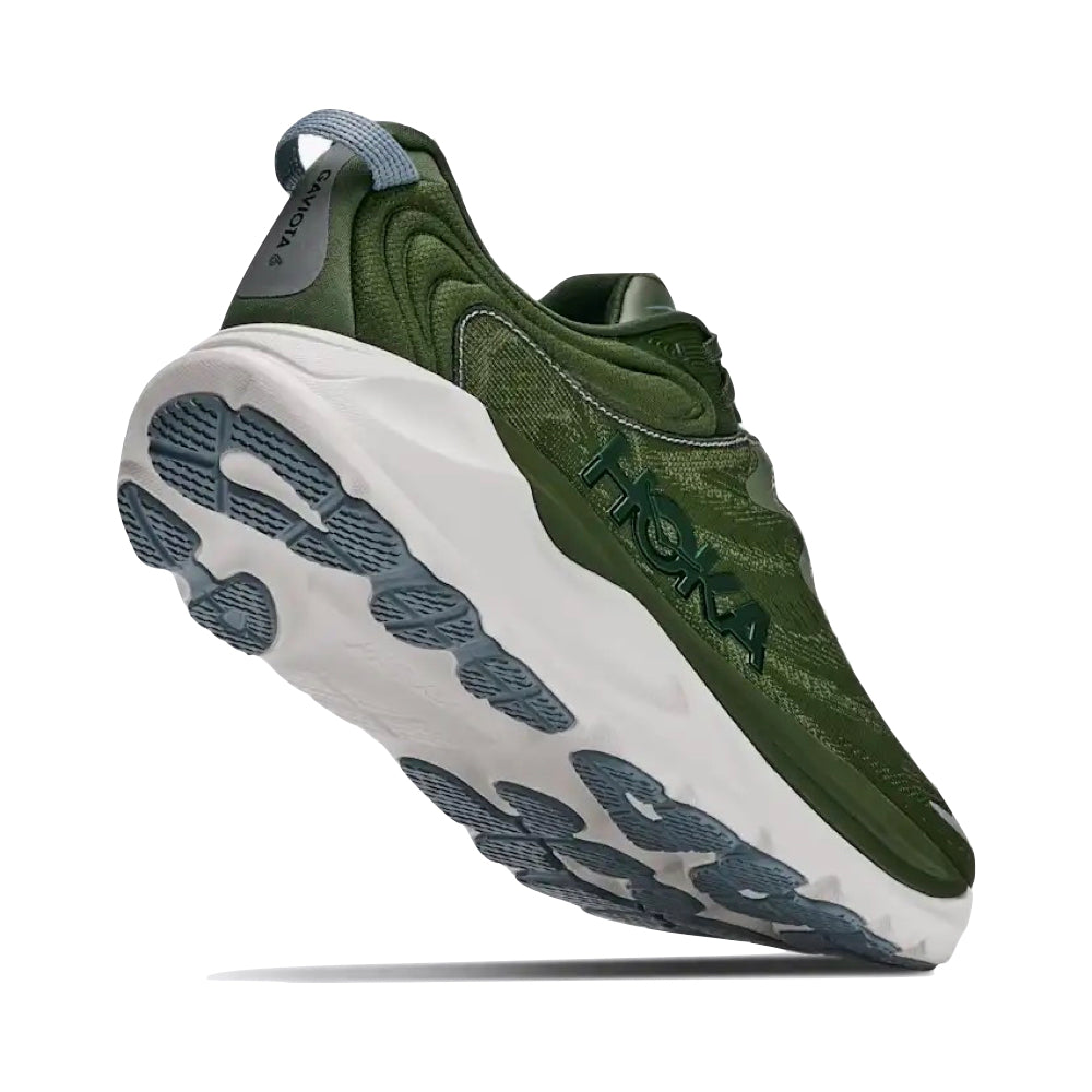 Bottom view of Hoka Gaviota 6 Glimmer Snekaer for men.