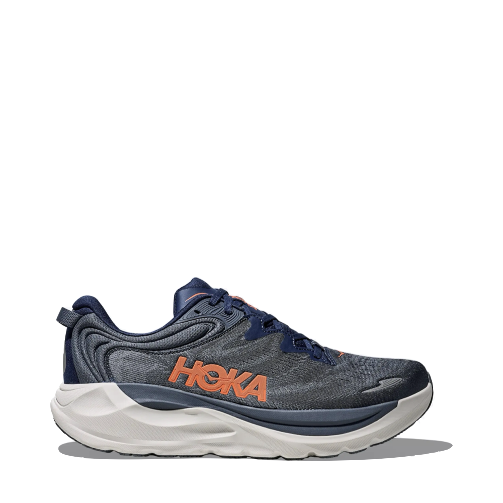 Side (right) view of Hoka Gaviota 6 Sneaker for men.