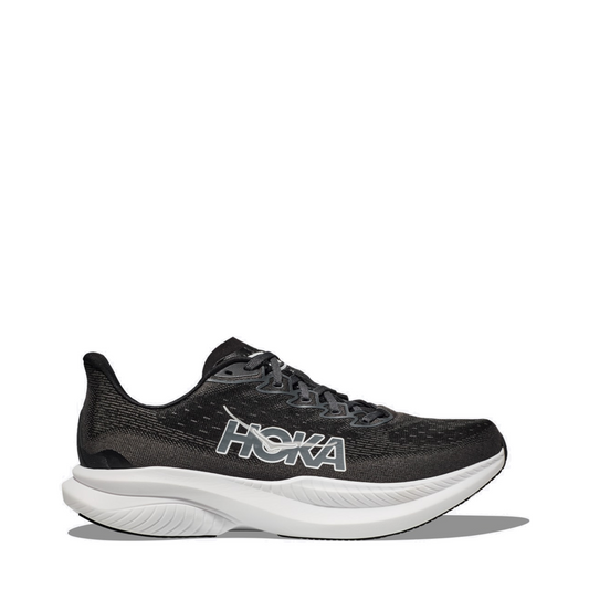 Side (right) view of Hoka Mach 6 Sneaker for men.