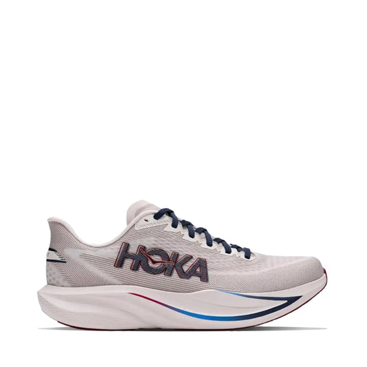 Side (right) view of Hoka Mach 7 Sneaker for men.