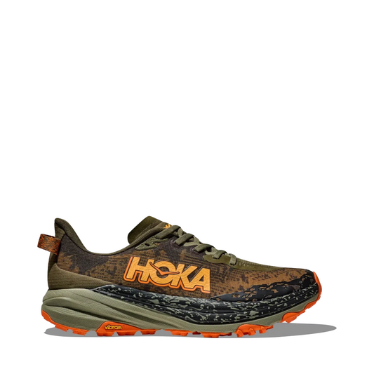 Side (right) view of Hoka Speedgoat 6 Sneaker for men.