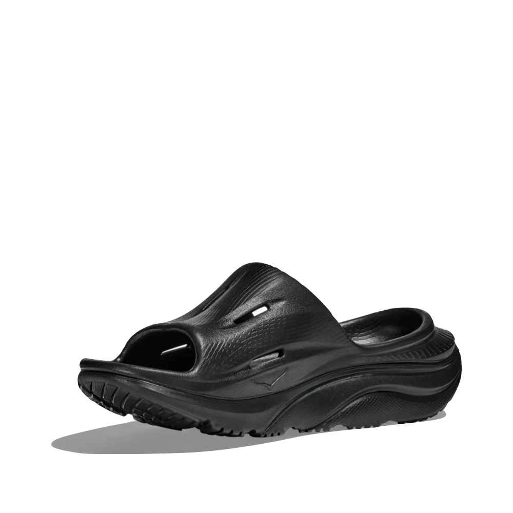 Hoka Ora Recovery Slide 3 Sandal in Black