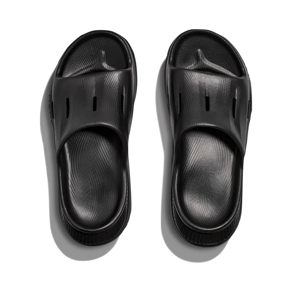 Hoka Ora Recovery Slide 3 Sandal in Black