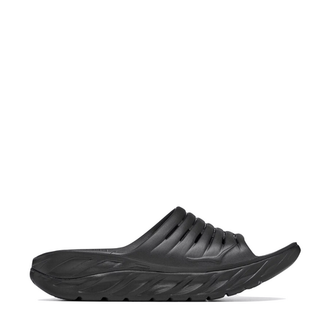 Hoka Unisex Ora Recovery Slide Sandal in Black