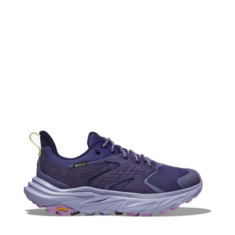 Hoka Women's Anacapa 2 Low GTX Waterproof Hiking Sneaker in Meteor/Cosmic Sky