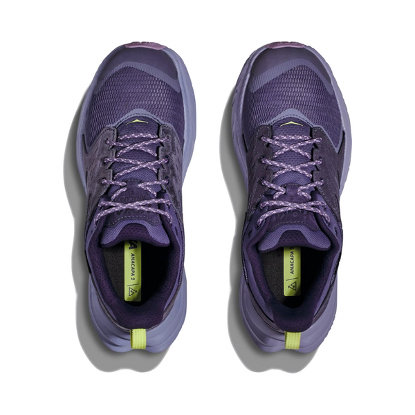 Hoka Women's Anacapa 2 Low GTX Waterproof Hiking Sneaker in Meteor/Cosmic Sky