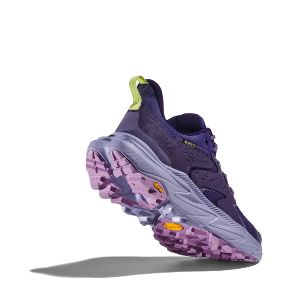 Hoka Women's Anacapa 2 Low GTX Waterproof Hiking Sneaker in Meteor/Cosmic Sky