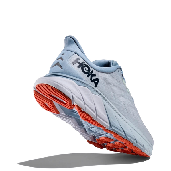 Hoka Women's Arahi 6 Sneaker in Plein Air/Blue Fog