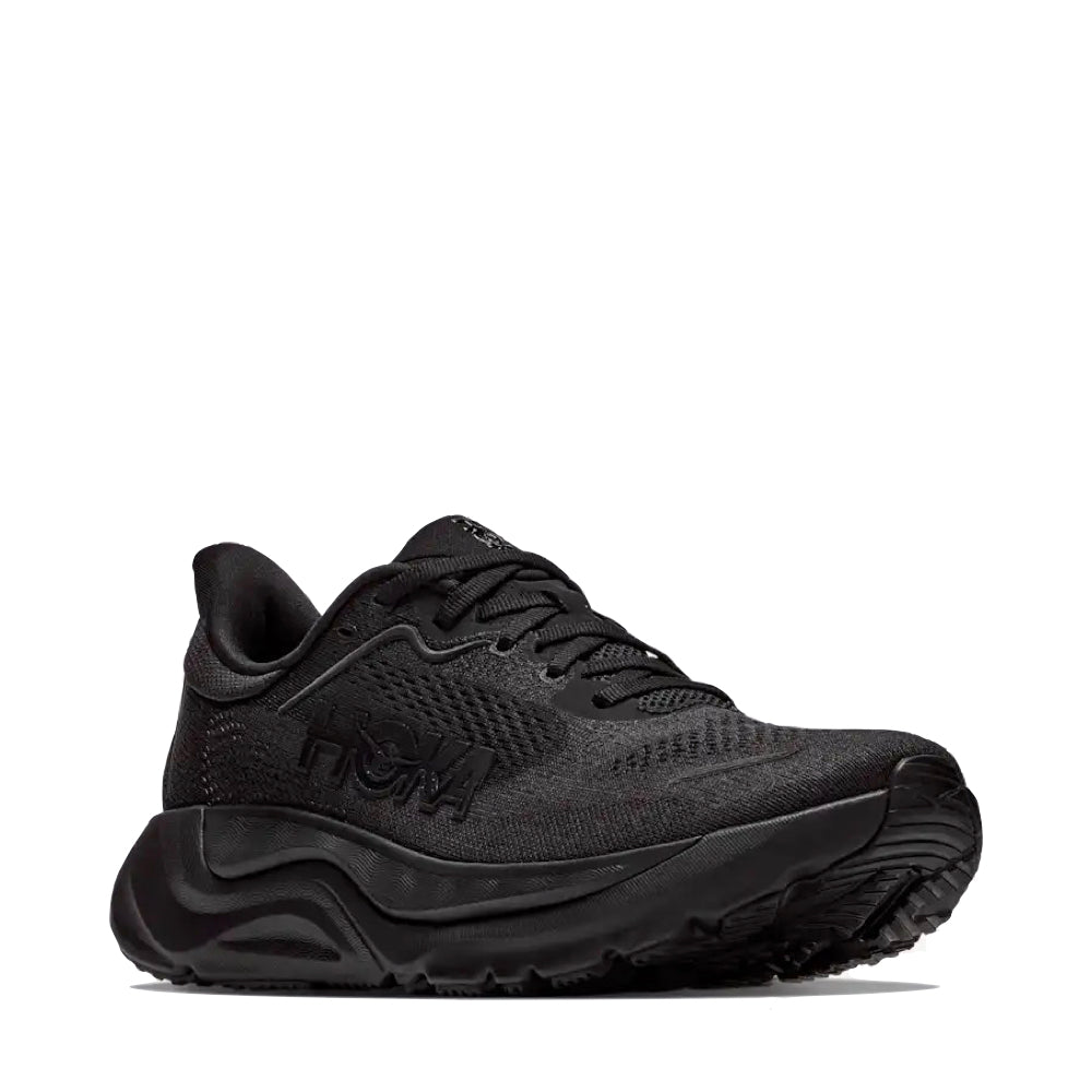 Mudguard and Toe view of Hoka Arahi 9 Sneaker for women.
