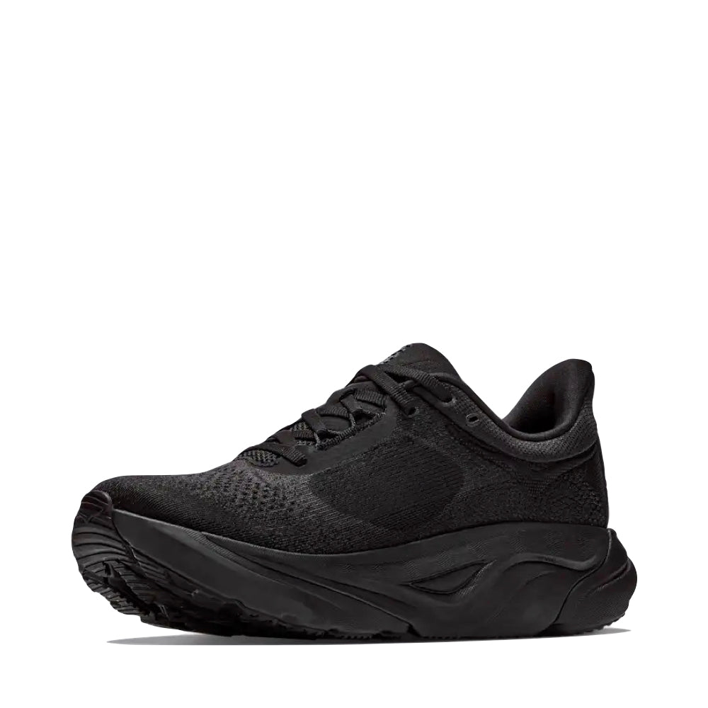Side (left) view of Hoka Arahi 9 Sneaker for women.