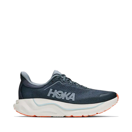 Side (right) view of Hoka Arahi 9 Sneaker for women.