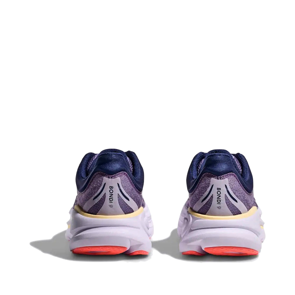 Back view of Hoka Bondi 9 Sneaker for women.