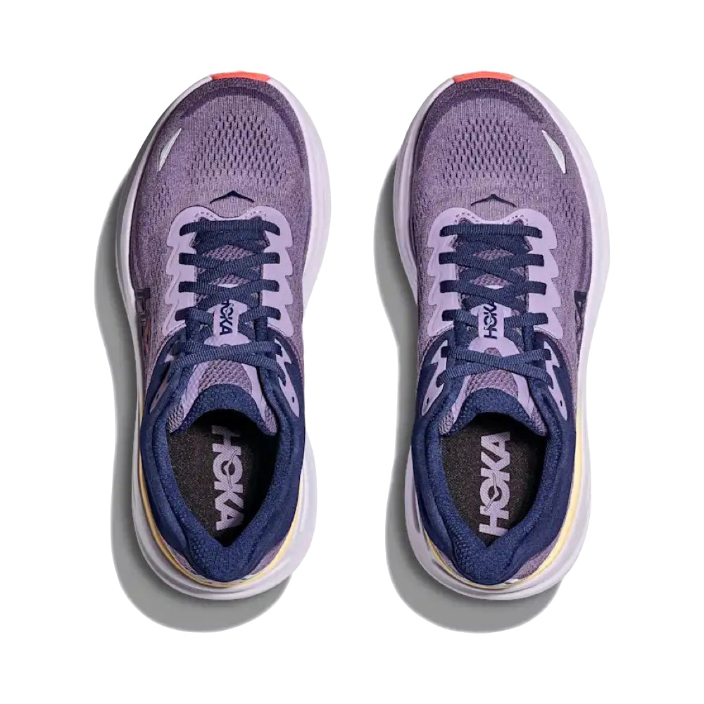 Top-down view of Hoka Bondi 9 Sneaker for women.