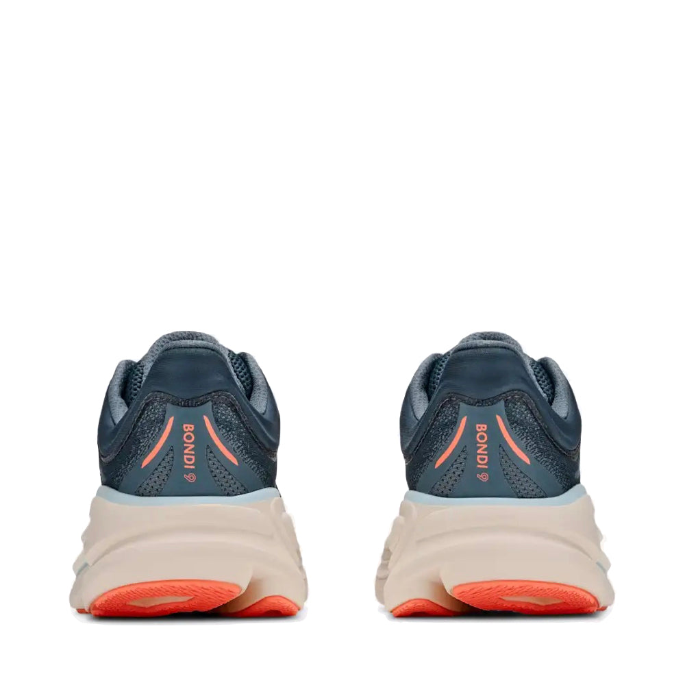 Back view of Hoka Bondi 9 Sneaker for women.
