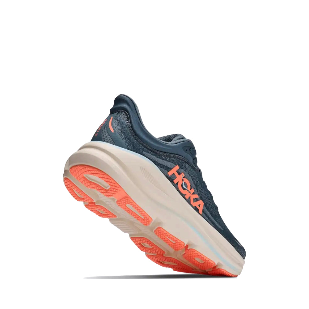 Bottom view of Hoka Bondi 9 Sneaker for women.