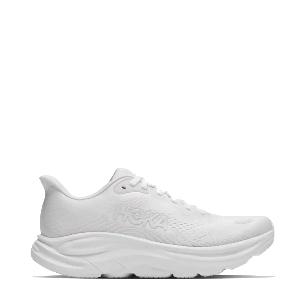 Side (right) view of Hoka Clifton 11 Sneaker for women.