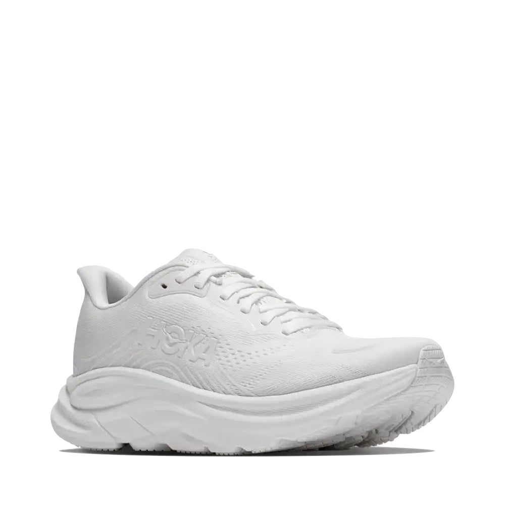 Mudguard and Toe view of Hoka Clifton 11 Sneaker for women.