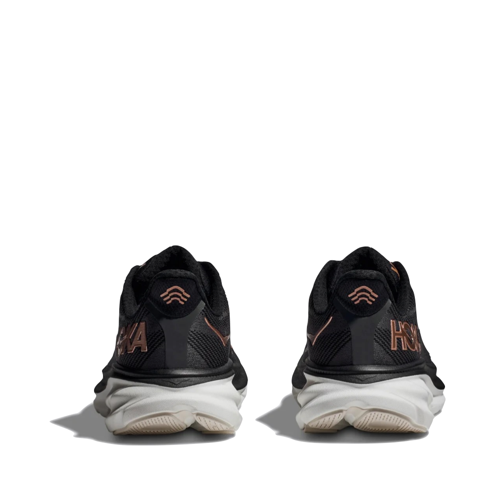 Back view of Hoka Clifton 9 Sneaker for women.