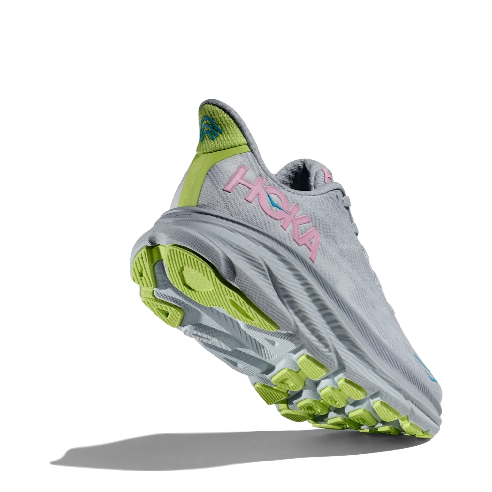 Bottom view of Hoka Clifton 9 Sneaker for women.