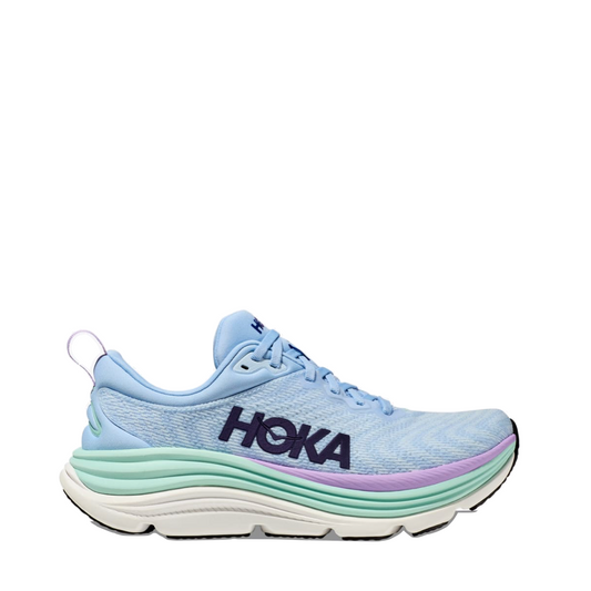 Side (right) view of Hoka Gaviota 5 Running Sneaker for women.