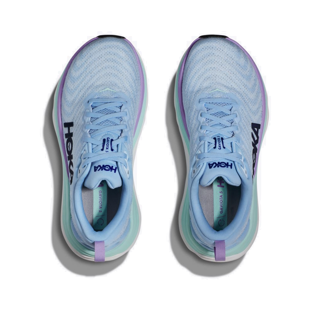 Top-down view of Hoka Gaviota 5 Running Sneaker for women.