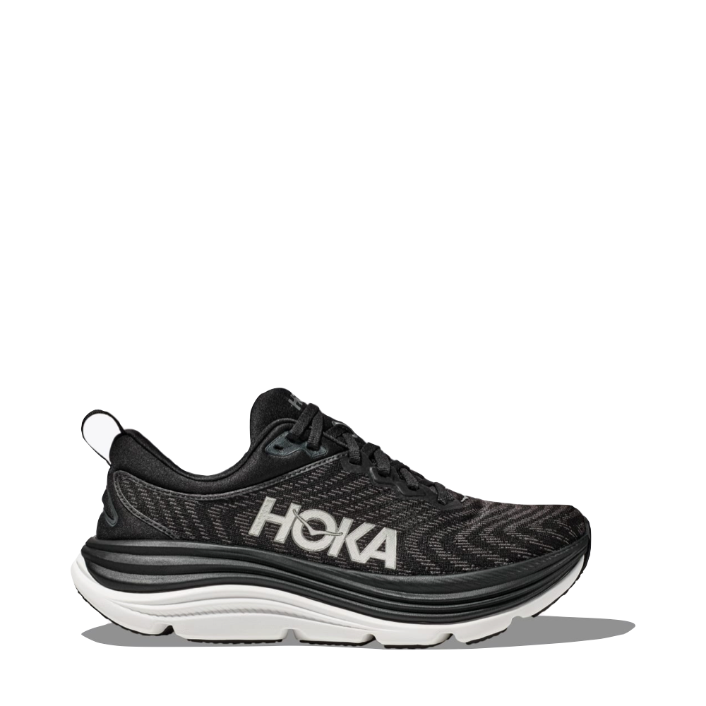 Side (right) view of Hoka Gaviota 5 Running Sneaker for women.