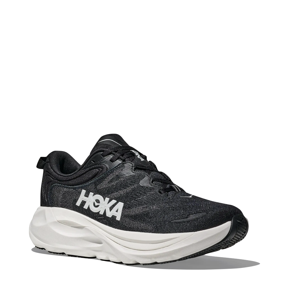 Mudguard and Toe view of Hoka Gaviota 6 Sneaker for women.