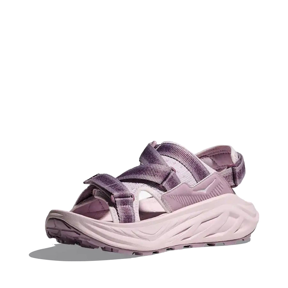 Toe view of Hoka Infini Hike TC Sandal for women.