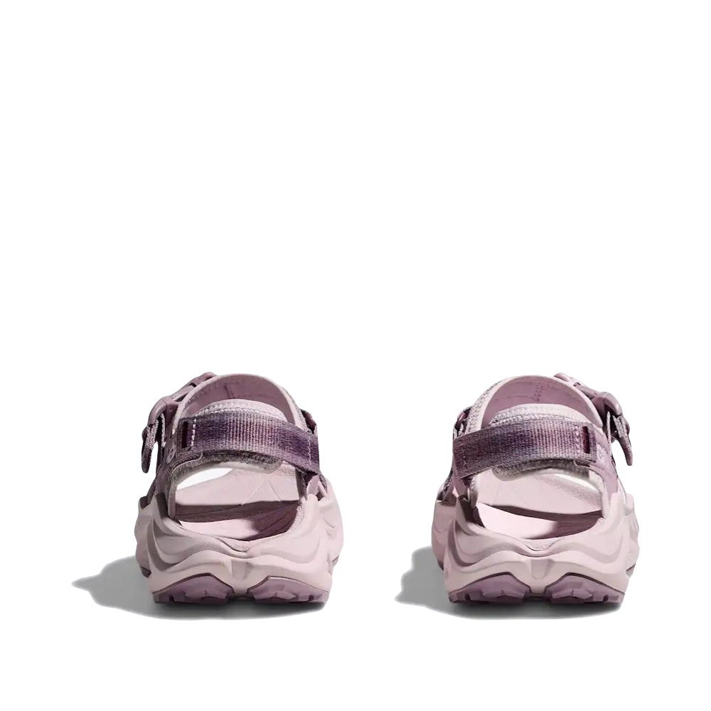 Back view of Hoka Infini Hike TC Sandal for women.