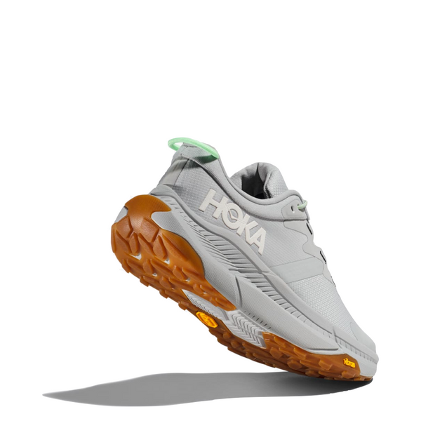 Hoka Women's Transport Sneaker in Harbor Mist/Lime Glow