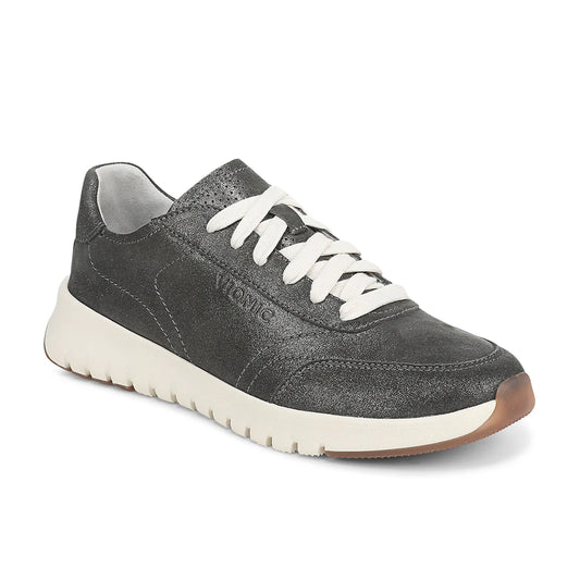 Vionic Women's Uptown Sneaker in Polluted Silver
