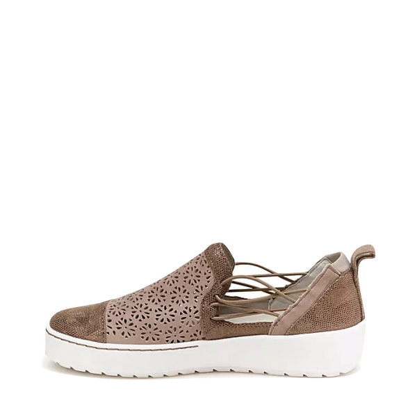 Jambu Women's Erin Perfed Slip On Sneaker (Taupe)