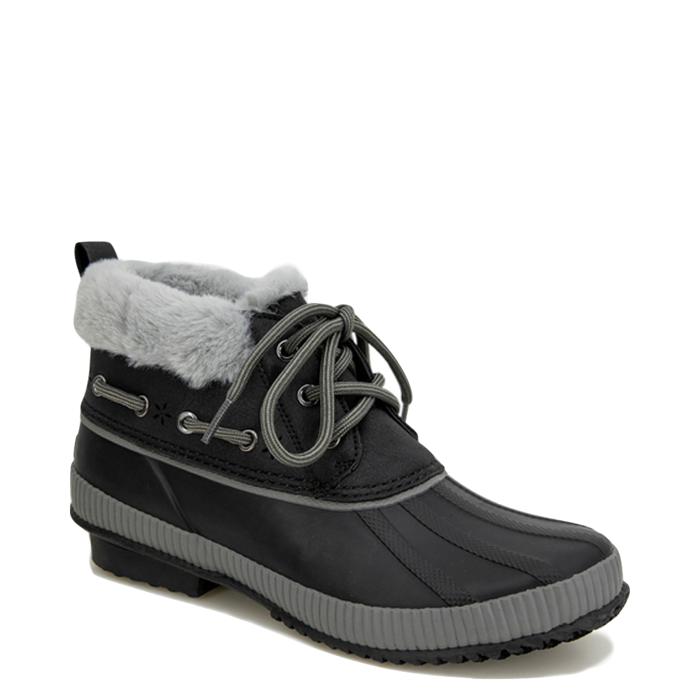 Jambu Women's Maria Waterproof Lace Duckboot in Black