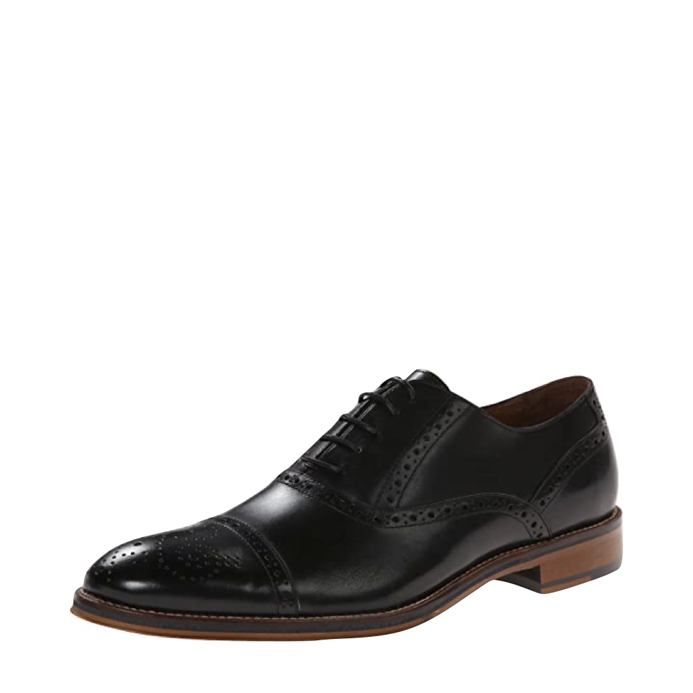 Johnston & Murphy Men's Conard 2.0 Cap Toe Oxford in Black