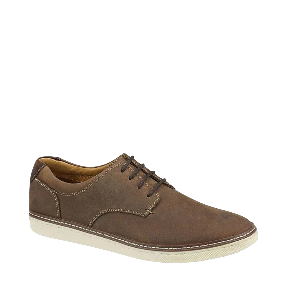 Johnston & Murphy Men's McGuffey Plain Toe Oxford in Brown