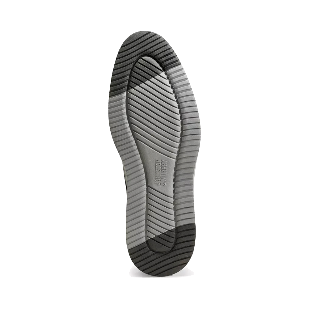 Bottom view of Johnston & Murphy Upton Wing Tip Oxford for men.