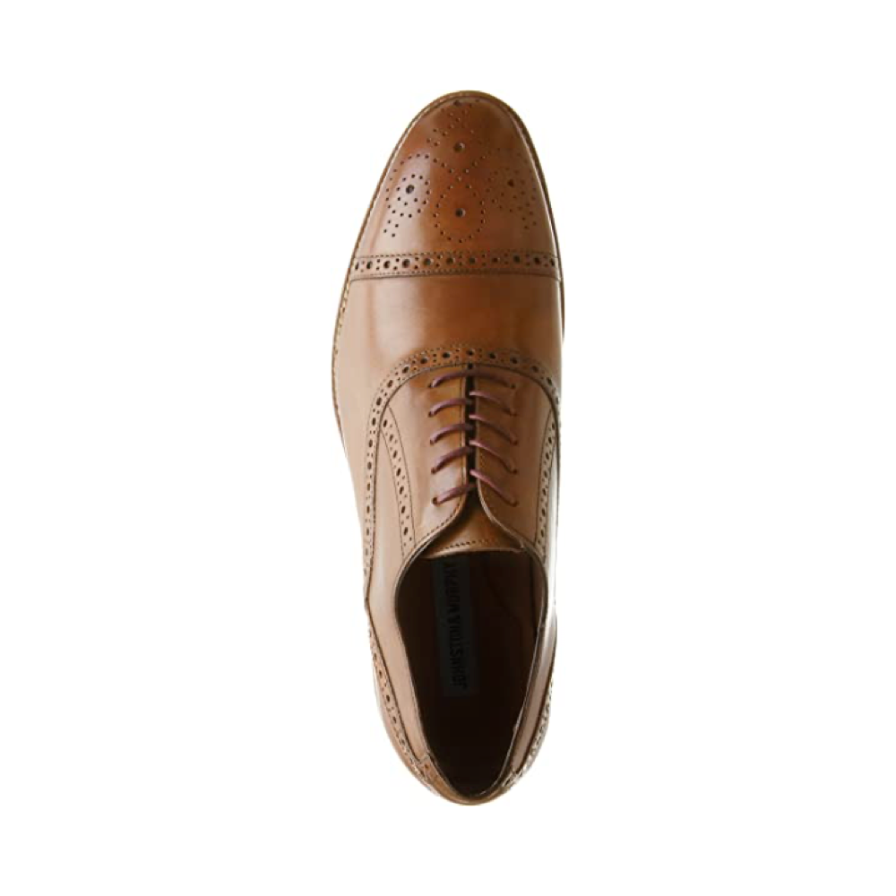 Johnston & Murphy Men's Conard 2.0 Cap Toe Oxford in Tan